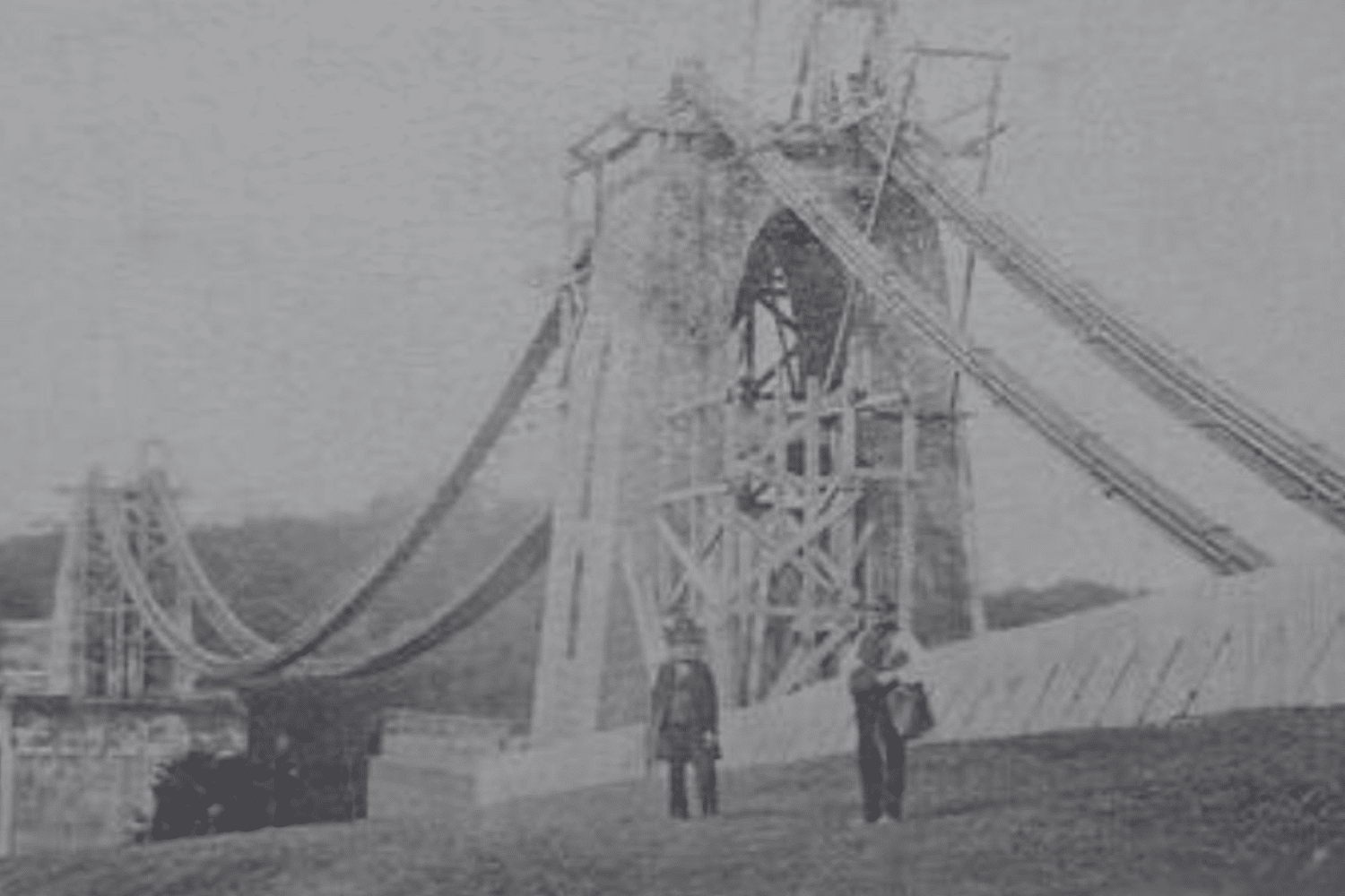 Then: Clifton+Suspension+Bridge+Bristol+1800s+-+