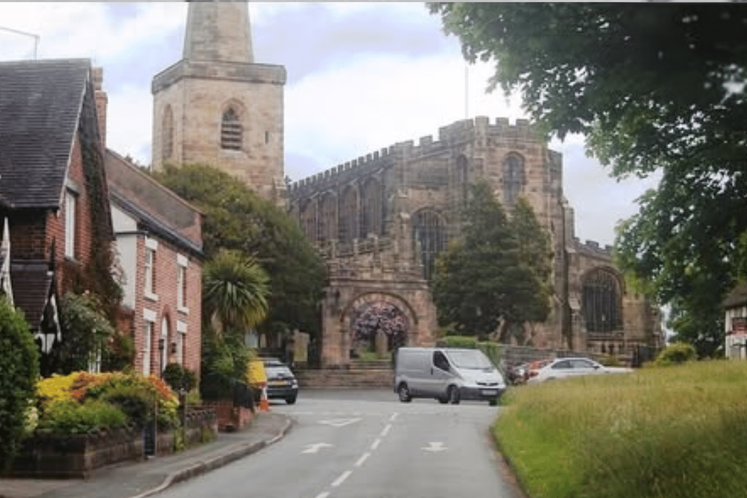 Now: St+Mary’s+Church+Astbury+Cheshire++c1900+-+2024