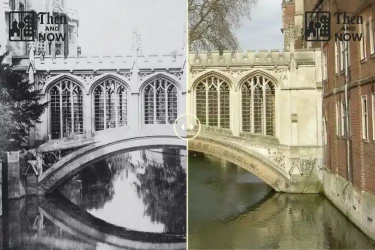 Bridge of Sighs Cambridge 1880 – 2024