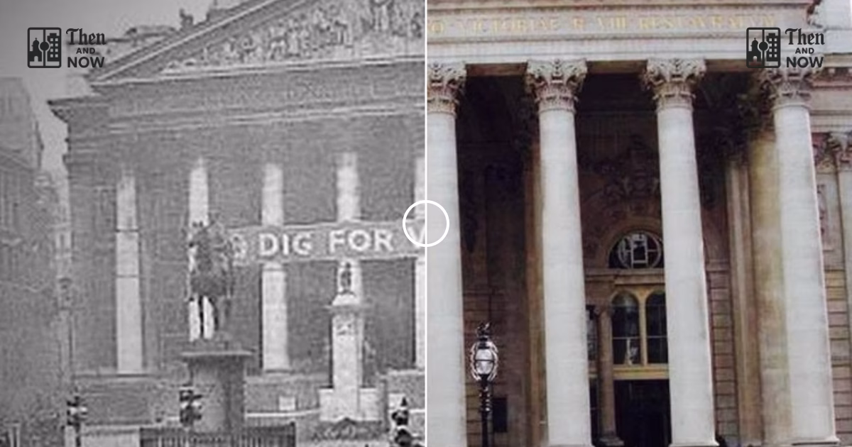 Bank Underground Station, London 1941 – 2011