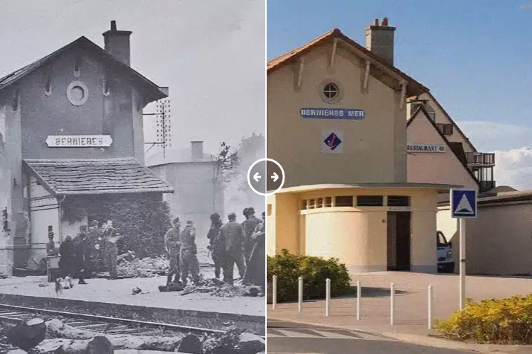 Bernières station Germany 1944 – 2025 - BOTH