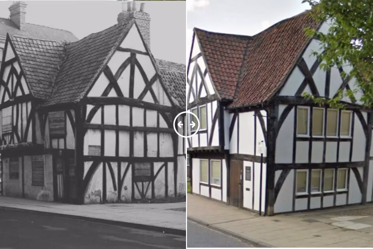 Then and now comparison: Bowes Morrell York c 1900 – 2024