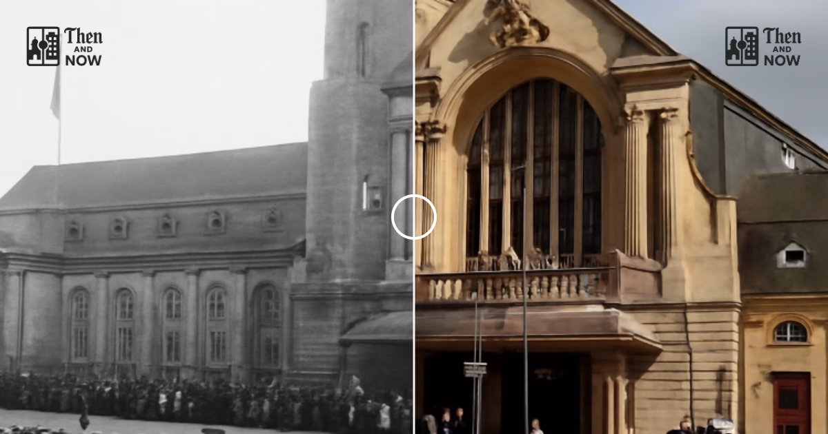 Central Train Station, Luxembourg 1944 – 2017