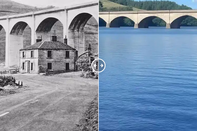 Derwent Reservoir Derbyshire 1910s – 2020