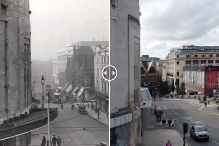 Then and now comparison: Elliot Street Liverpool 1932 – 2023