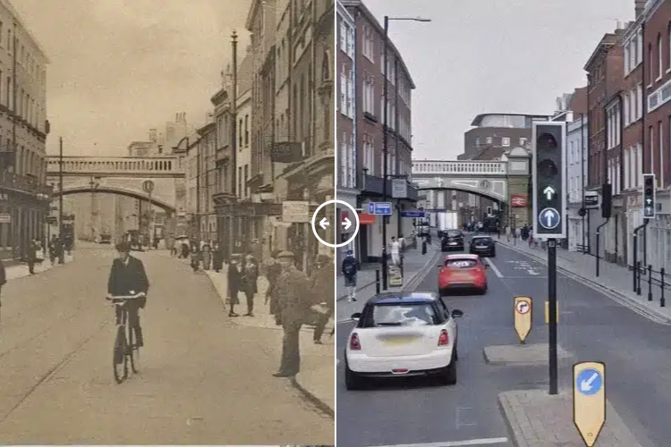 Foregate Street Worcester 1900s – 2025 - BOTH
