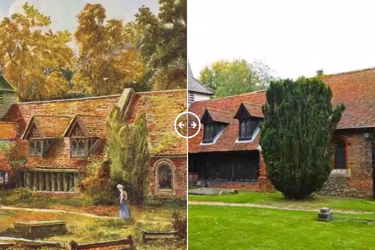 Greensted Church 1903 – 2025 - BOTH