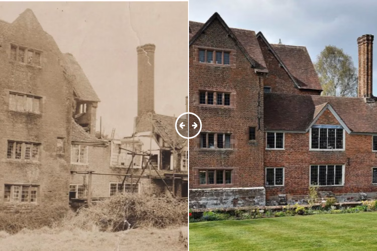 Harvington Hall Worcestershire c 1890 – 2024 - BOTH