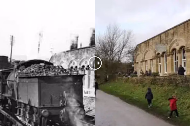 Hassop railway station. 1948 – 2020 - BOTH