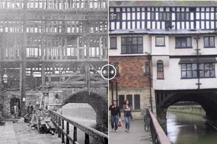 Then and now comparison: High Bridge Lincoln 1902 – 2024