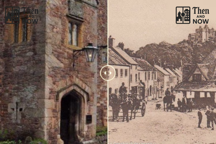 High Street, Dunster 1904 - 2026 - BOTH