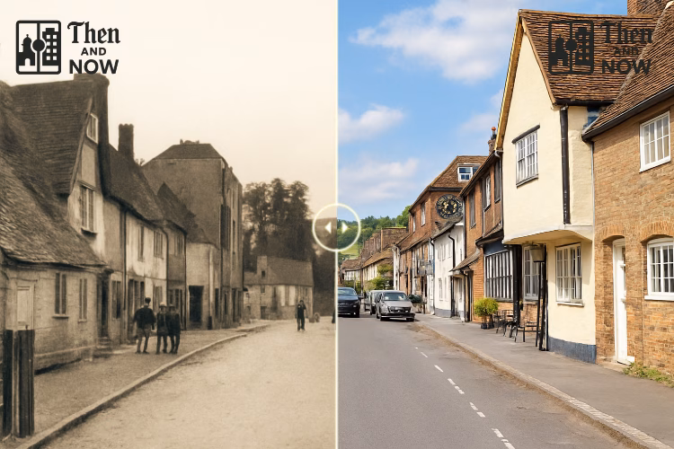 High Street, West Wycombe 1915 - 2026 - BOTH
