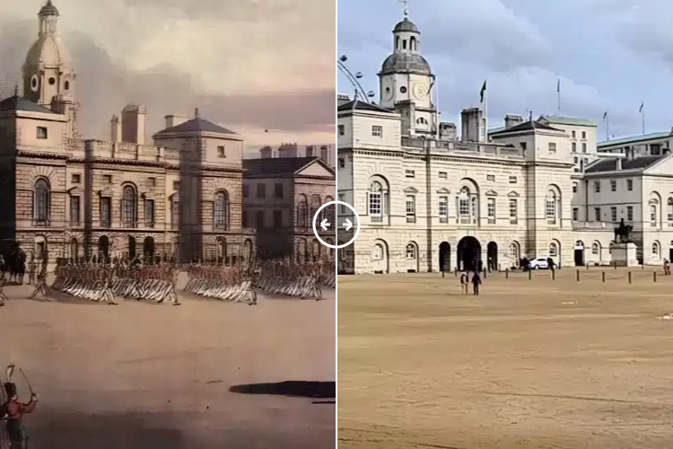 Horse Guards Parade London 1809 – 2025 - BOTH