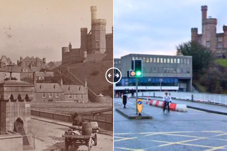 Inverness Castle 1865 – 2023 - BOTH