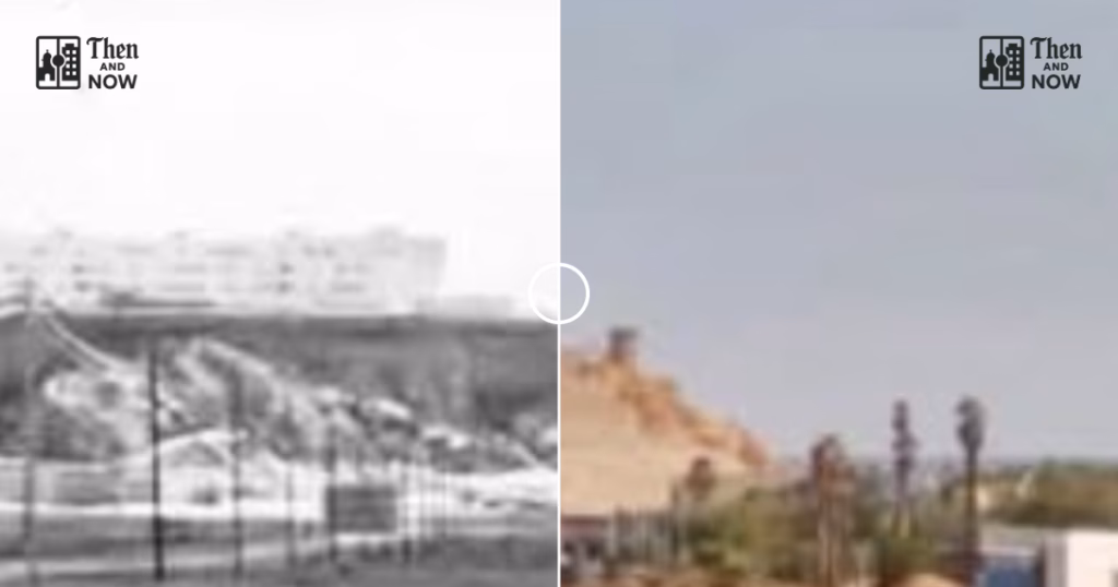 Then and now comparison: Kennedy Cliff 1980s – 2000s