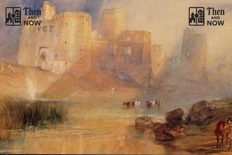 Then: Kidwelly Castle 1837 – 2024