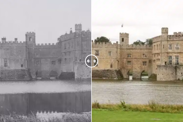 Leeds Castle Kent 1900- 2024 - BOTH