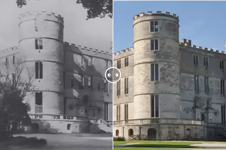 Lulworth Castle Dorset 1900 – 2025 - BOTH
