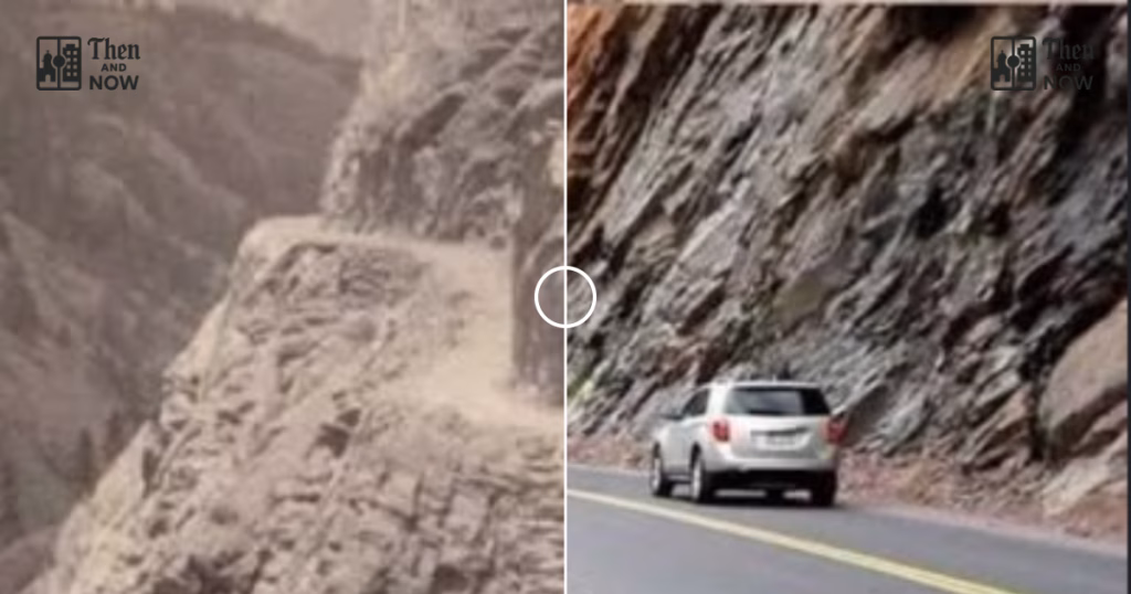 Then and now comparison: Million Dollar Highway 1890s – 2026