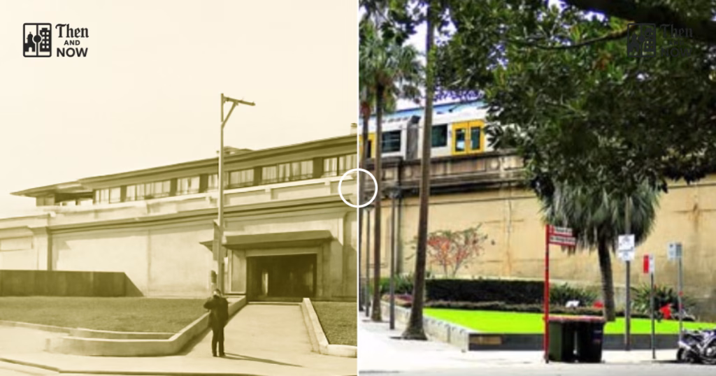 Then and now comparison: Milson’s Point Railway Station, Sydney 1932 – 2021