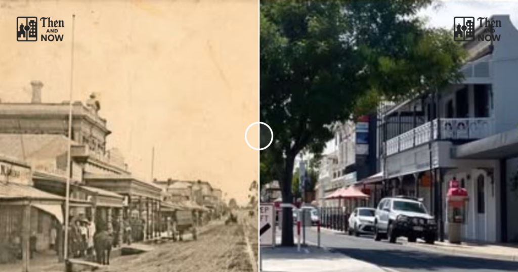 Then and now comparison: Murray Street, Gawler 1897 – 2025