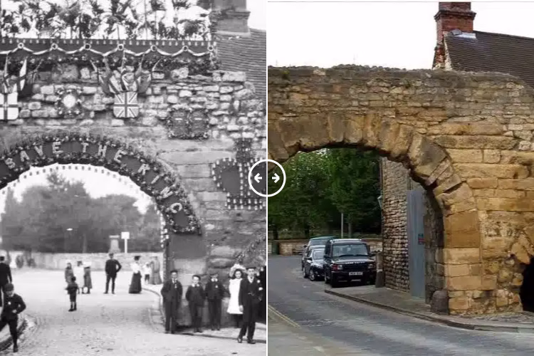 Newport Arch Lincoln 1900s – 2025 - BOTH