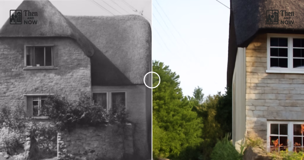 Then and now comparison: Osmington, Dorset 1900 – 2026