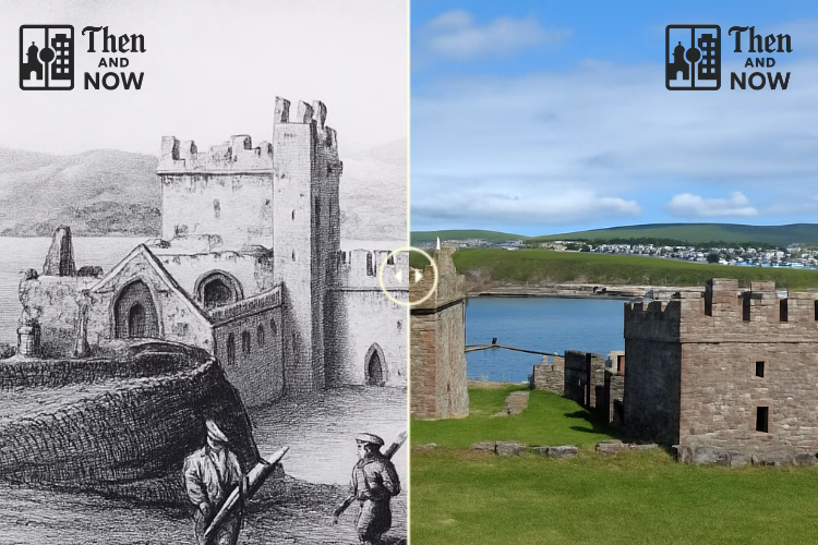 Peel Castl, St Patrick’s Isle 1840 - 2026 - BOTH
