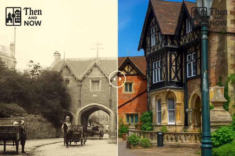 Priory Gatehouse, Benedictine priory, Great Malvern 1906 – 2026