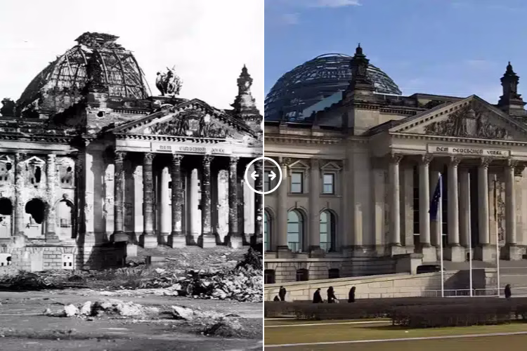 Reichstag Germany 1945 – 2025 - BOTH