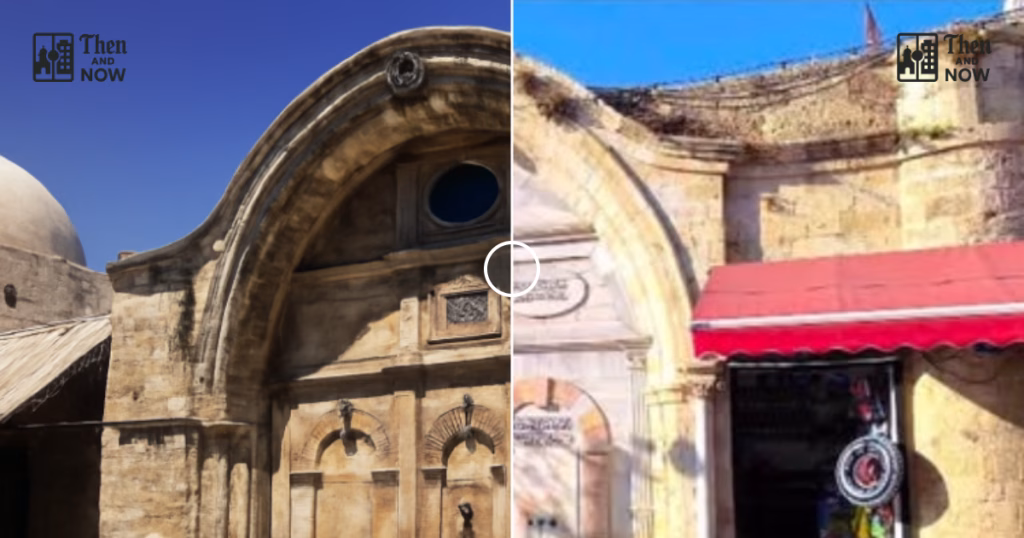 Then and now comparison: Sabil Suleiman 1950 – 2026