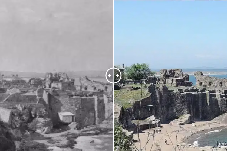 St Andrews Castle 1895 – 2024 - BOTH
