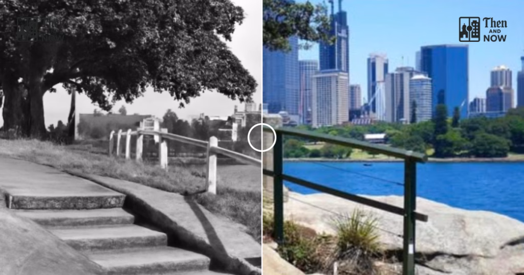 Then and now comparison: Sydney 1942 – 2022