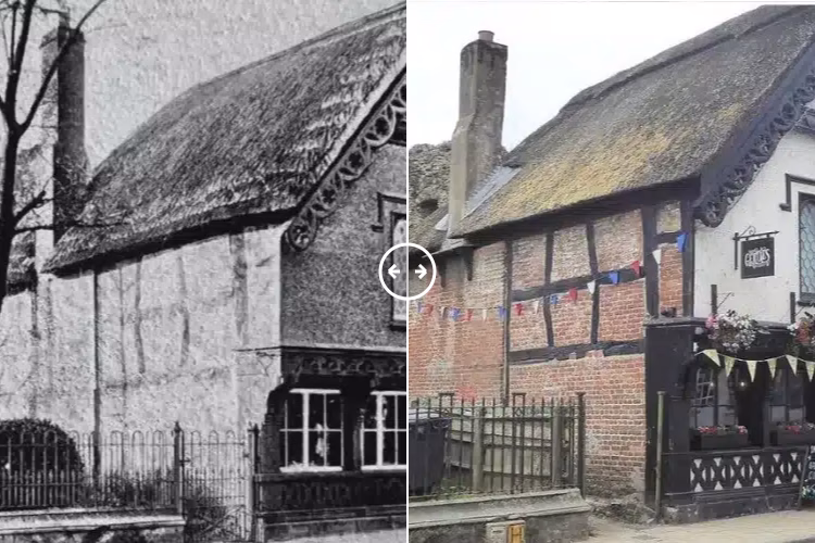 The Old Court House Christchurch Dorset 1910 – 2024 - BOTH