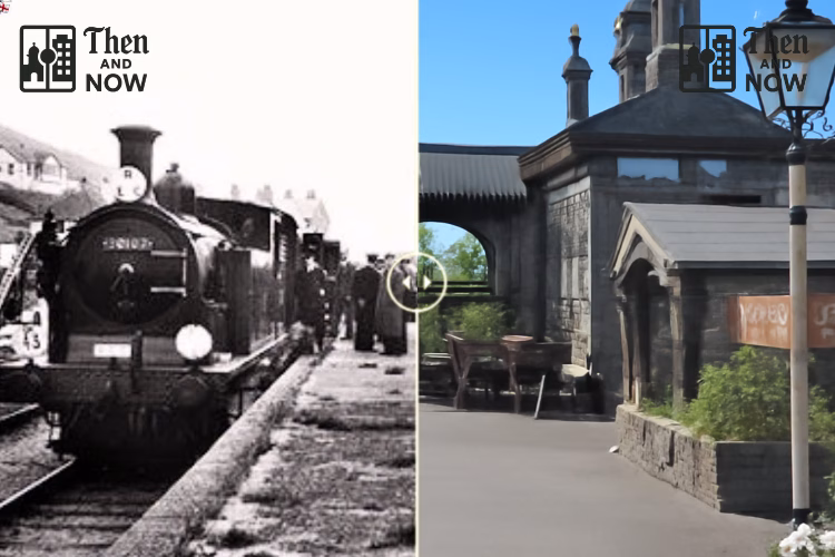 West Bay Railway Station 1958 - 2026 - BOTH