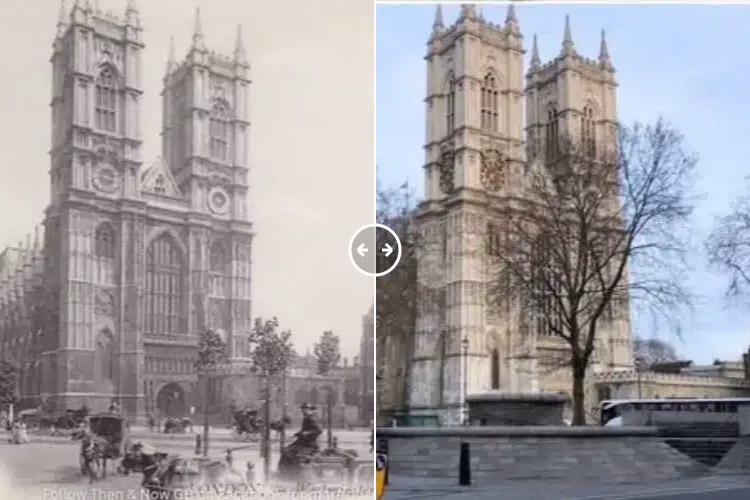 Westminster Abbey London 1900s – 2023 - BOTH