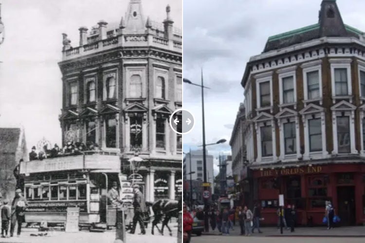 World’s End pub Camden 1904 – 2013 - BOTH